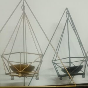 Metal swing incense burner